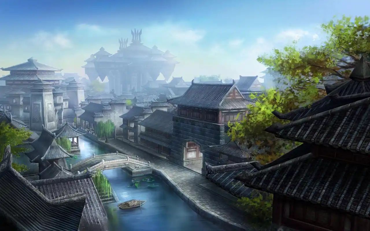 唯美古风电脑桌面壁纸 - 堆糖,美图壁纸兴趣社区