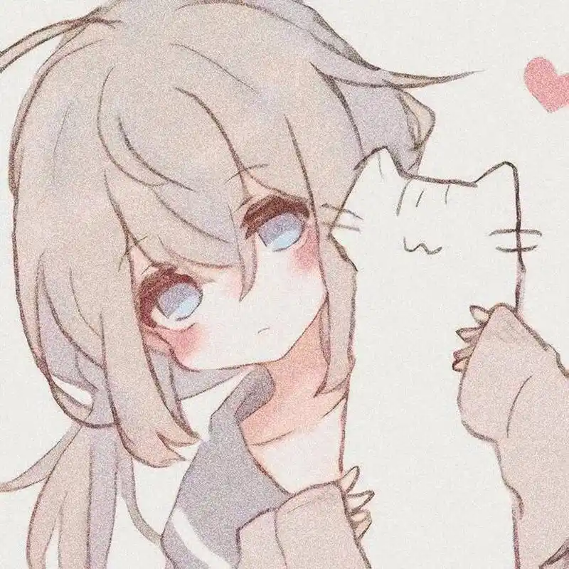 软萌系动漫女生头像95 7.