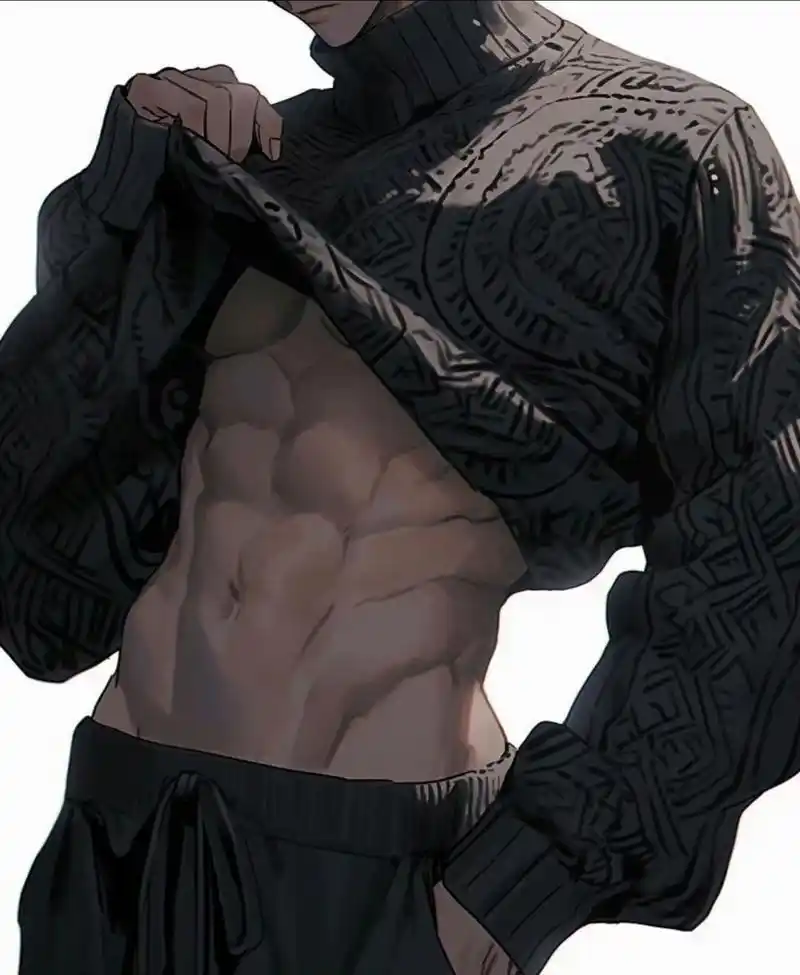 腹肌识人,猜猜这是谁?温馨提示:咒术回战里的～[二哈]