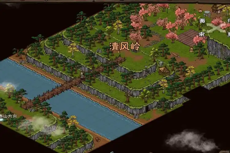 烟雨江湖隐藏地图奖励大全,清风岭八卦阵攻略