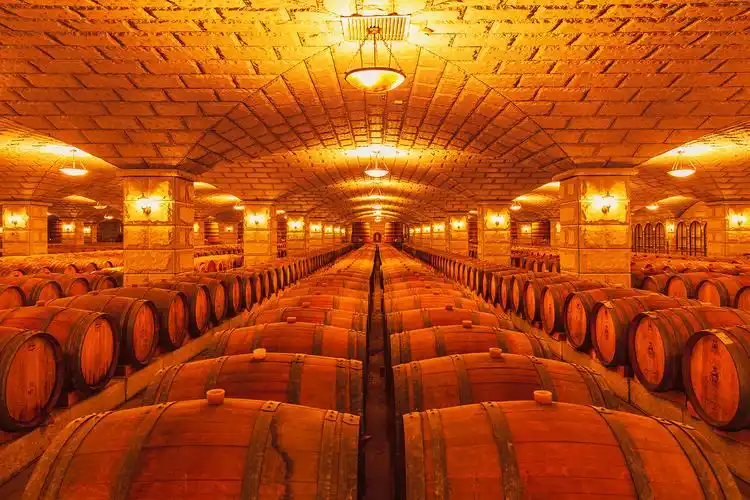 甘肃紫轩酒业地下酒窖