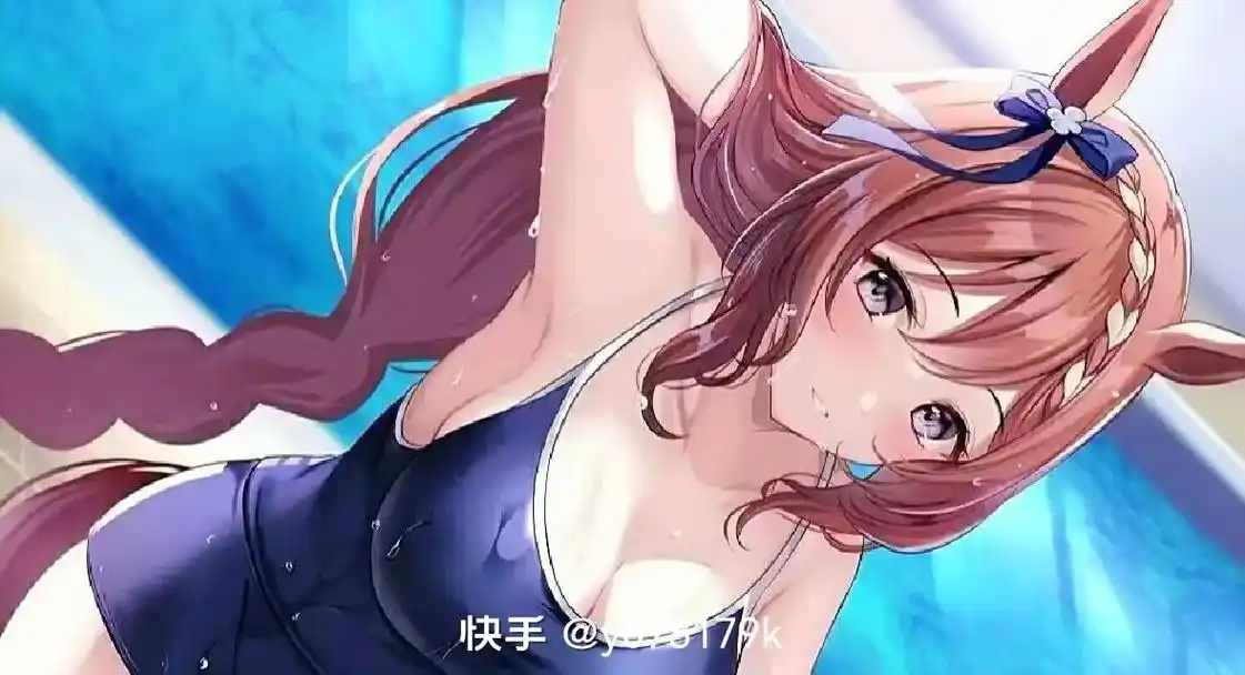 二次元 #动漫少女 #美女 泳装美女动漫 - 抖音