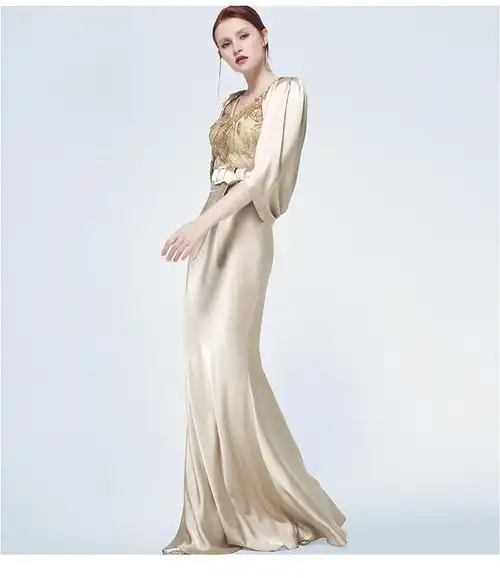 礼服晚礼服2021新款裙洋装小鱼尾连衣裙高端女装礼服
