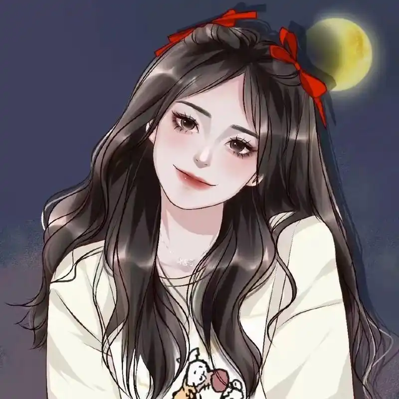 盐系女生头像/动画女生头像/高级感头像 定制女生头像   氛围感女生