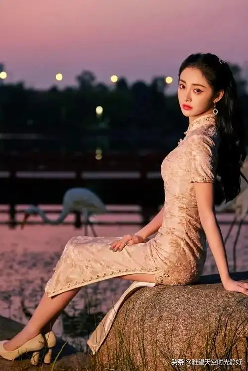 民国旗袍女星剧照(国内女明星民国风旗袍大赏)(68)