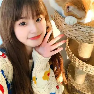 少女感十足的俏皮可爱活泼女头图片 明亮邻家小妹软萌妹子头像