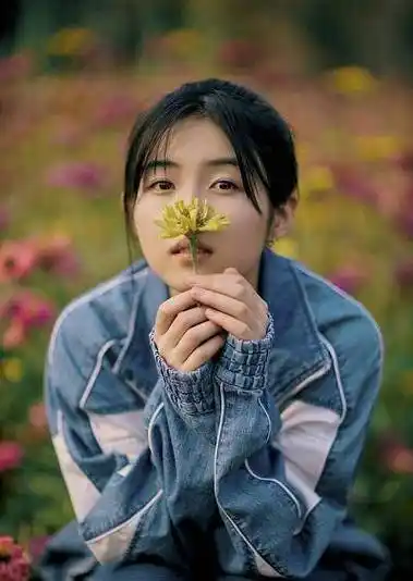 18岁张子枫最新写真曝光!高马尾牛仔服青春无敌好俏皮,笑容超甜