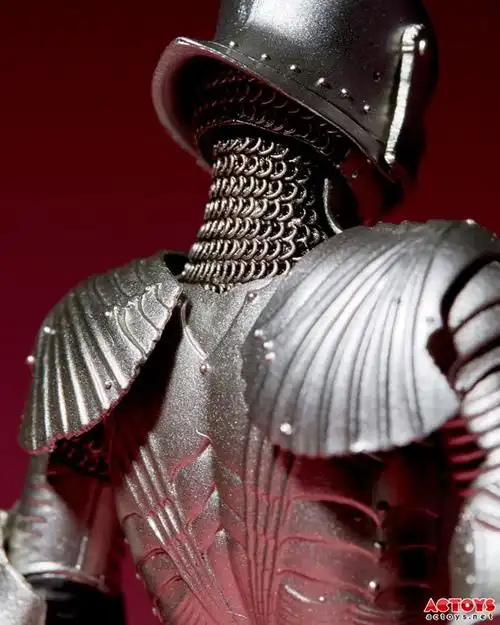 海洋堂 竹谷式自在置物 kt-021 15世纪哥特式银盔甲