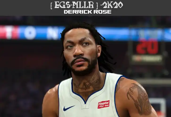 derrick rose 德里克·罗斯(v1.0)_nba2k20面补&身形 - eye资源中心