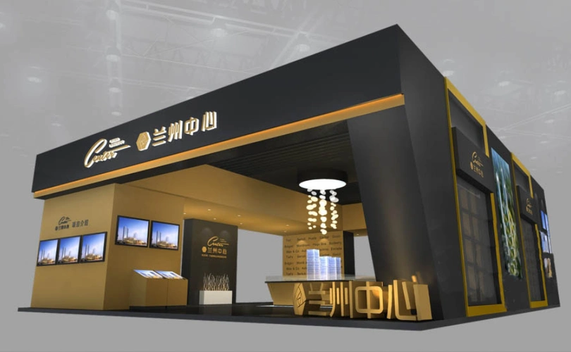 广州房地产展【兰州中心】大型展台案例