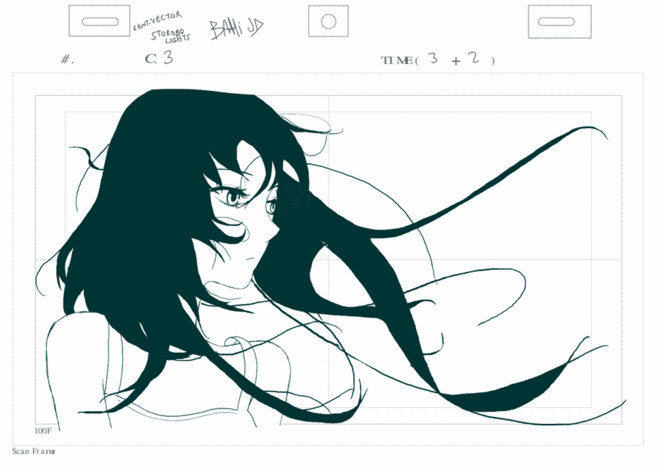 my animation work for the music video ↓感伤ベ