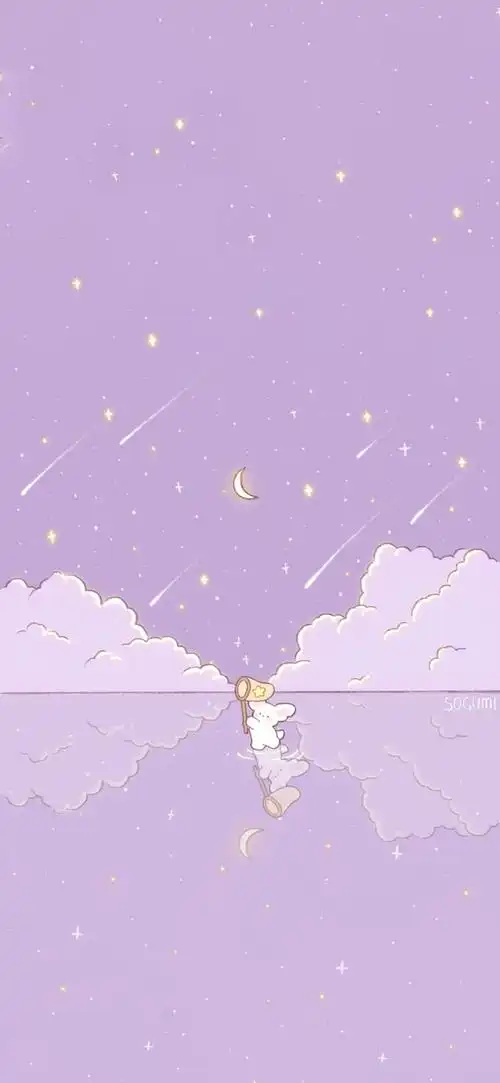 有没有好看的紫色系壁纸