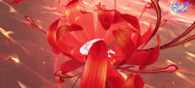 绝美情侣特效彼岸花开佳人复苏忘川幽幽此情不渝美艳绮丽的彼岸花套还