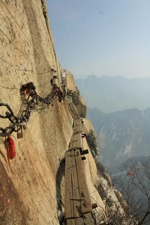 去华山,玩的就是心跳!图片683,陕西省旅游景点,风景名胜 - 蚂蜂窝图库