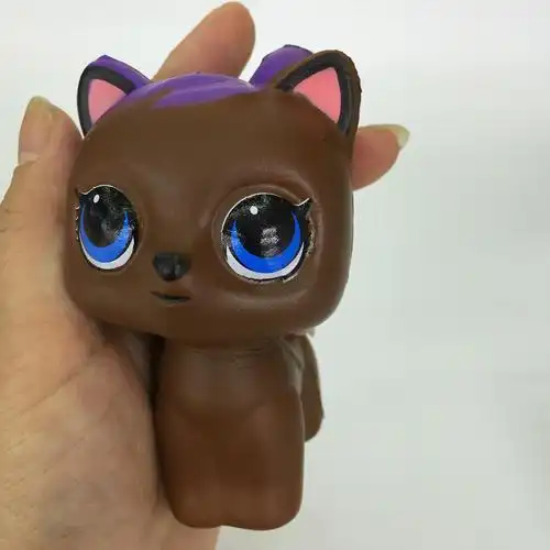 厂家直销squishy慢回弹pu减压发泄捏捏乐玩具仿真物惊喜娃娃宝贝