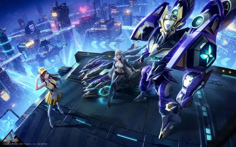 qq飞车手游:源极之星exa(抽奖 试跑)