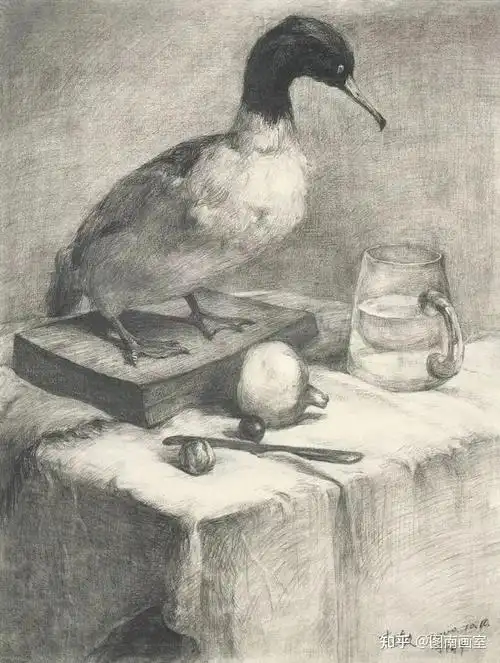 海量中央美术学院附中最新素描作品及历届经典作品欣赏