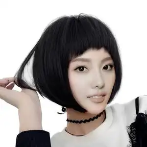 假发女短发学生韩国