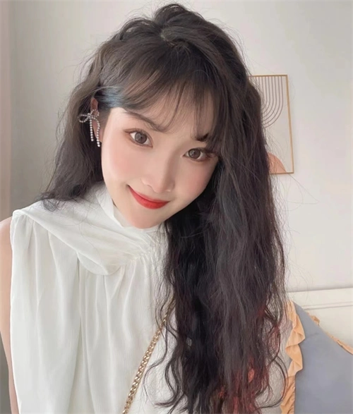 人气玉米须烫发 蓬松轻盈巨减龄_女生烫发 - 美发站