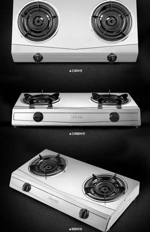 樱雪台式家用燃气灶大火力煤气炉灶双灶天然气灶液化气灶具不锈钢色