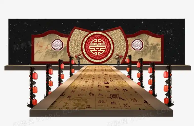 t台中式婚礼主舞台