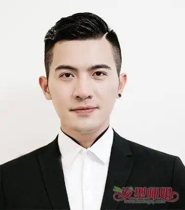 男生偏分油头适合什么脸型发量少男生做油头这些是首选3