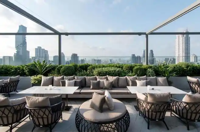 h户外休息区-花瓣网|陪你做生活的设计师 | 行政酒廊