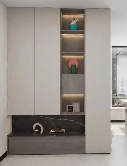 鞋柜要想好看,注意这几个细节.