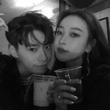 情头情侣双人头像两张黑白高清好看