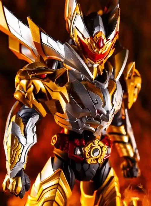 究极形态下的炎龙侠无论是从实力上还是气势上都要比其他的五铠要霸气