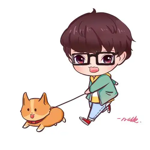 大家有没有许嵩卡通图呀适合做壁纸头像的那种