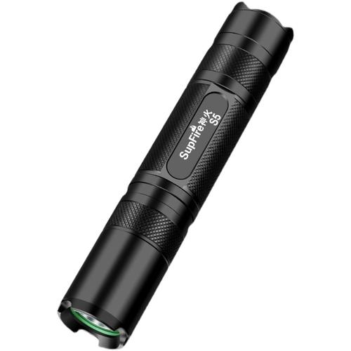 supfire神火小迷你强光手电筒s5家用微型超亮远射可充电防身防狼 - 备