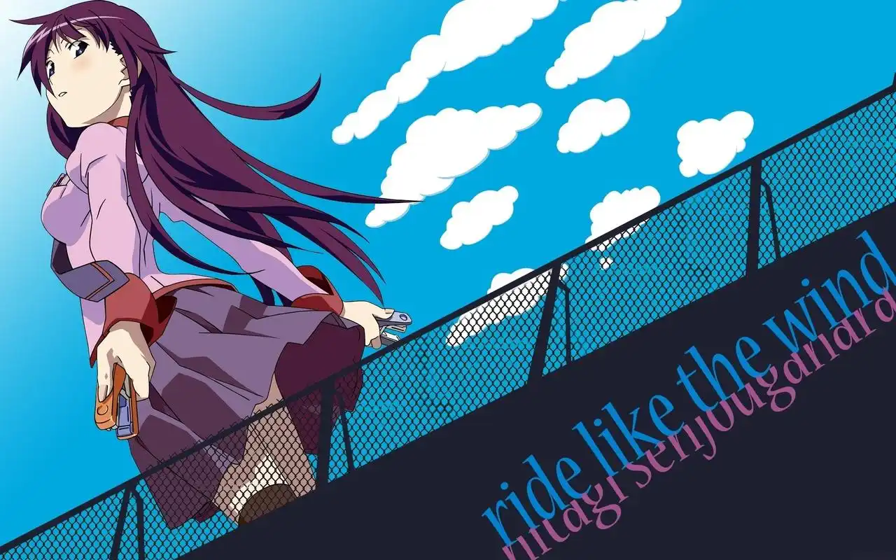 日本动漫《伪物语》动漫高清电脑桌面壁纸