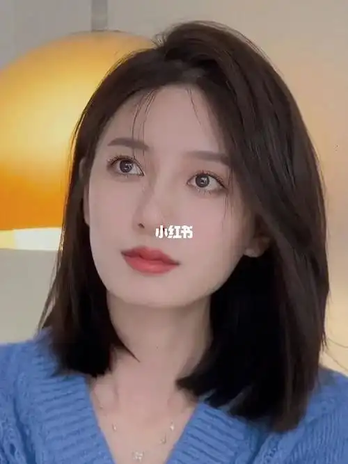 减龄高级显气质锁骨发73中发发型齐肩发推荐