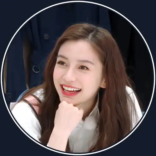 angelababy杨颖圆框头像