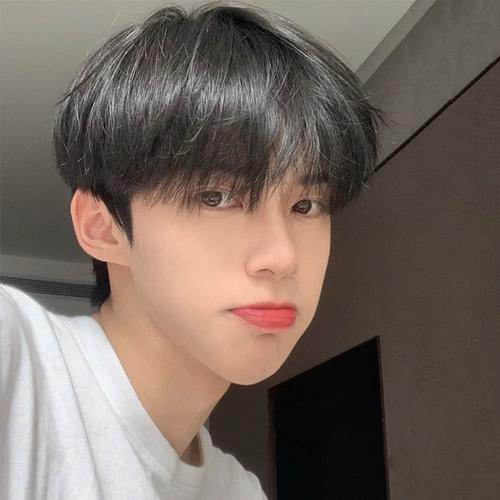 假发男式自然男短发韩版帅气短直发逼真齐刘海男生蓬松日常全头套