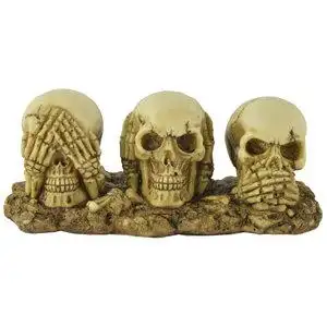 骷髅头摆件图片