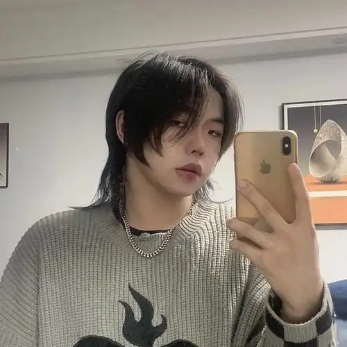 我觉得长发挺好不要左右我狼尾发型