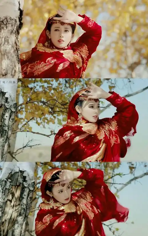 彭小苒 饰小枫 2019电视剧《东宫》 红衣小枫 图文@俺八段酱