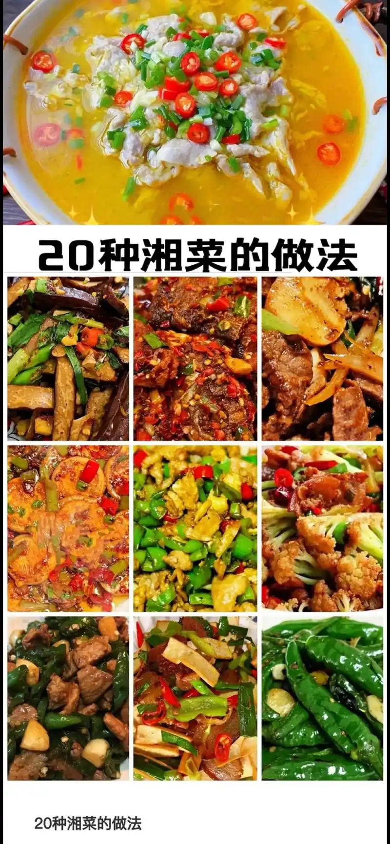 湘菜最好吃,香香辣辣最可口!