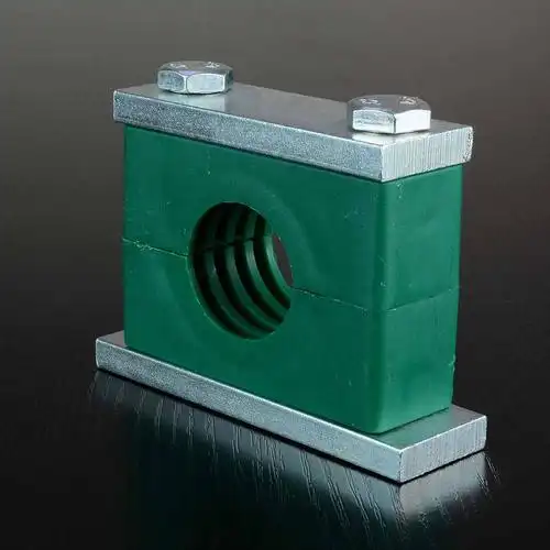 供应 西德福标准绿色管夹 重型塑料管夹