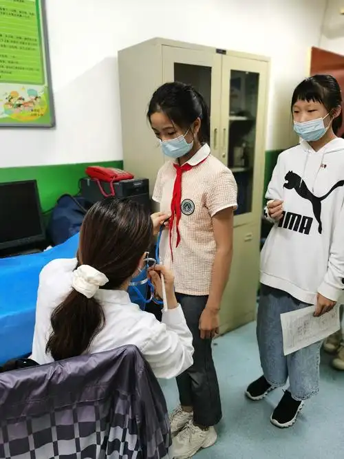 健康体检,快乐成长-付村小学体检纪实