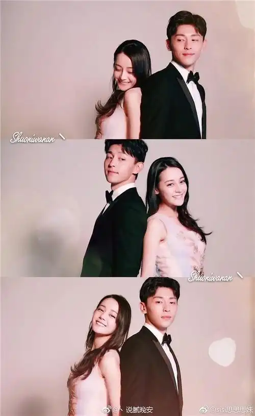 邓伦结婚照图片,婚纱摄影图片,高清婚纱照图片,小清新浪漫婚纱照片