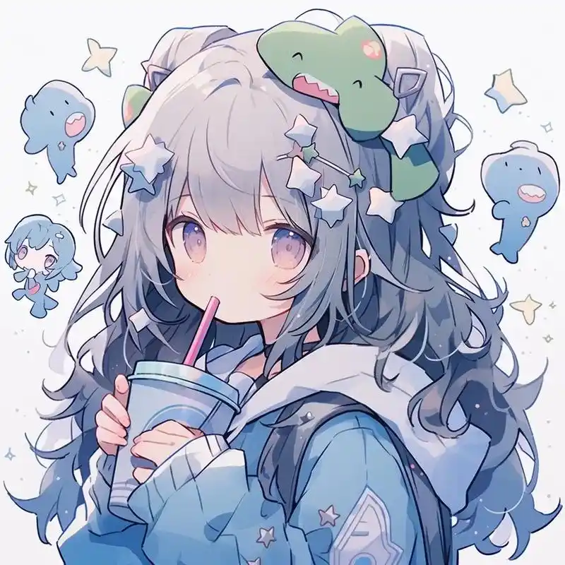 可爱小女孩.#好看的动漫头像 #二次元 #优质头像 #女生头 - 抖音