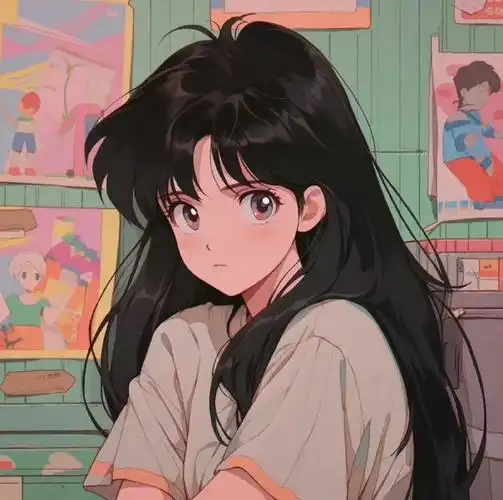 动漫治愈系女生头像