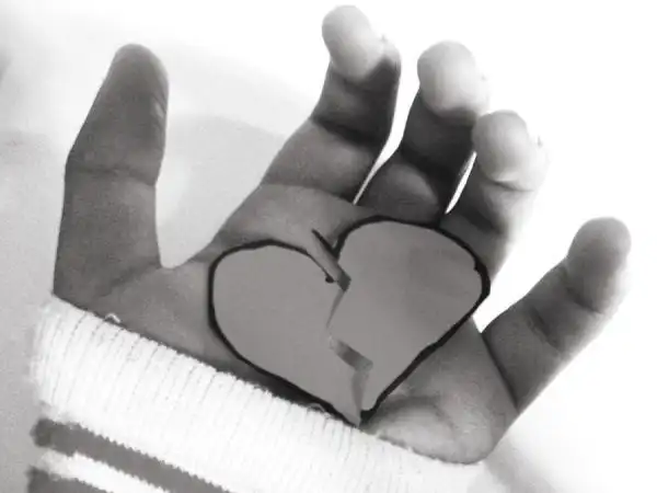 心碎图片心碎绝望的伤感图片