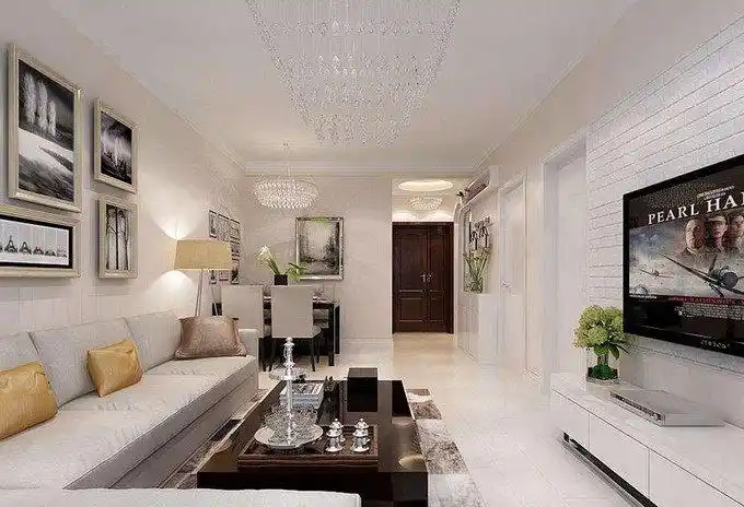 小户型70平两居室装修效果图