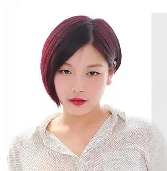 适合胖女孩的短发发型 胖子圆脸中短发发型(3)