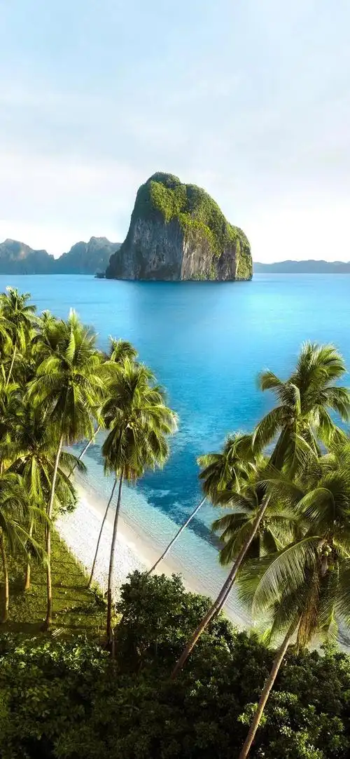 唯美海边风景图片 67676767,唯美海边风景图片高清(壁纸:蓝色