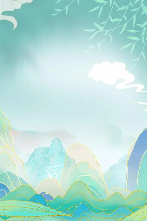 中式古典国潮来袭海报展板宣传背景图psd设计ps模板素材3543x5315psd